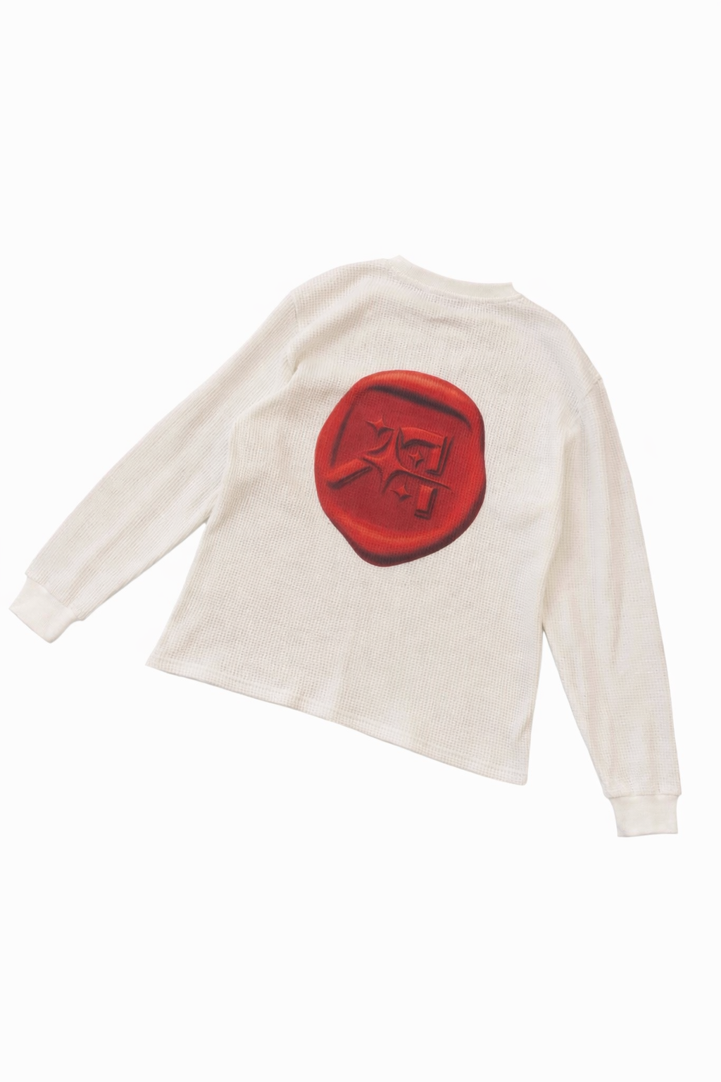 Novea white & red longsleeve
