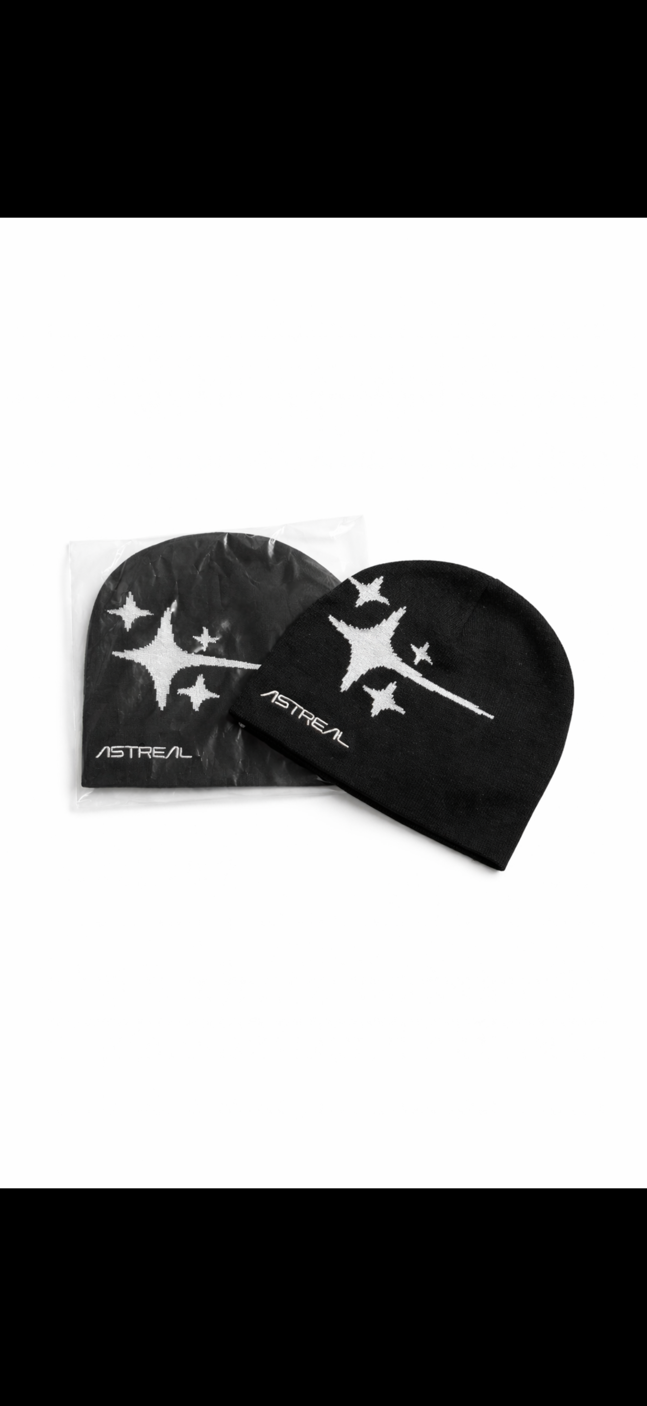 Novea Black Beanie