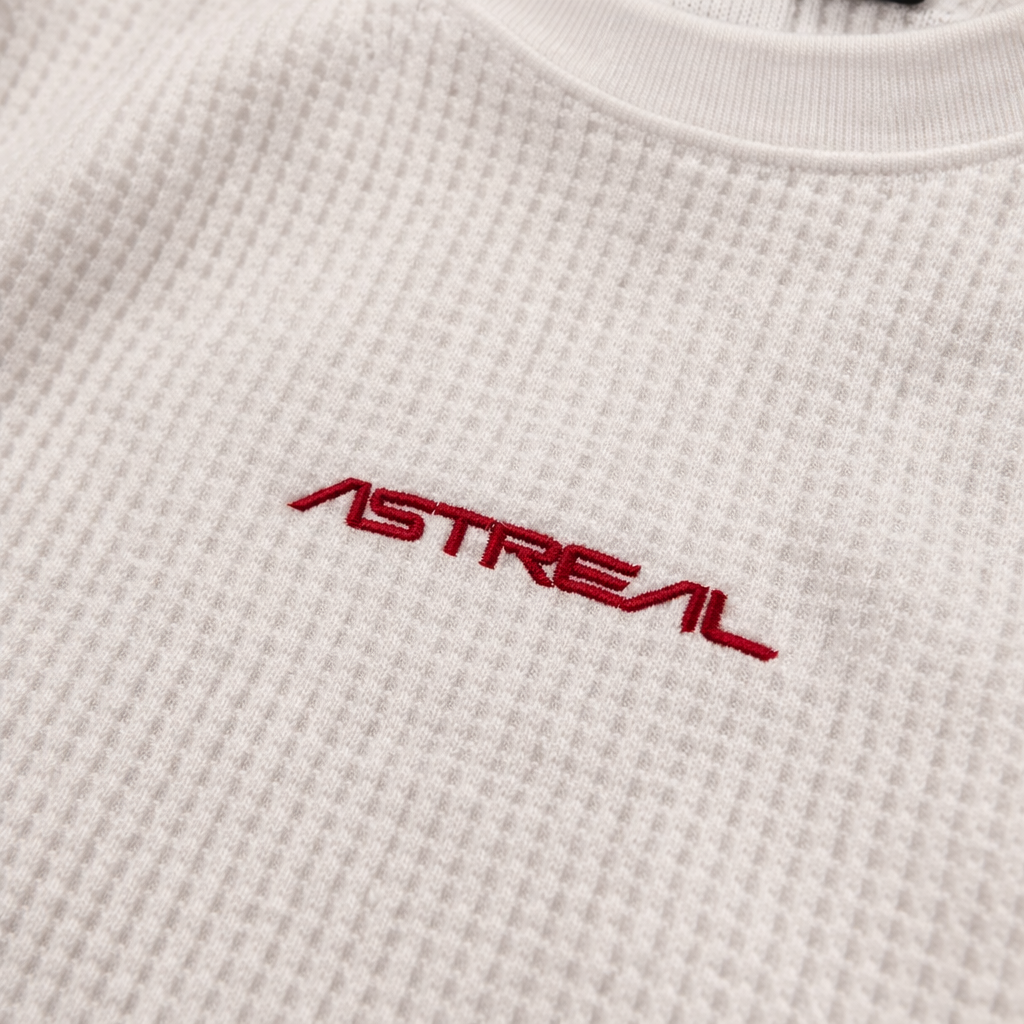 Novea white & red longsleeve